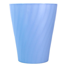 Plastic PP beker "X-Table" paars 320ml (128 stuks)