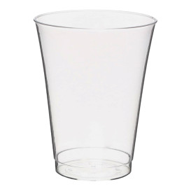 Plastic PS beker Geïnjecteerde glascider transparant 250ml (25 stuks) 