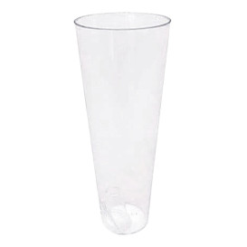 Plastic fluit transparant 140ml Ø4,8x12,2cm (200 stuks)