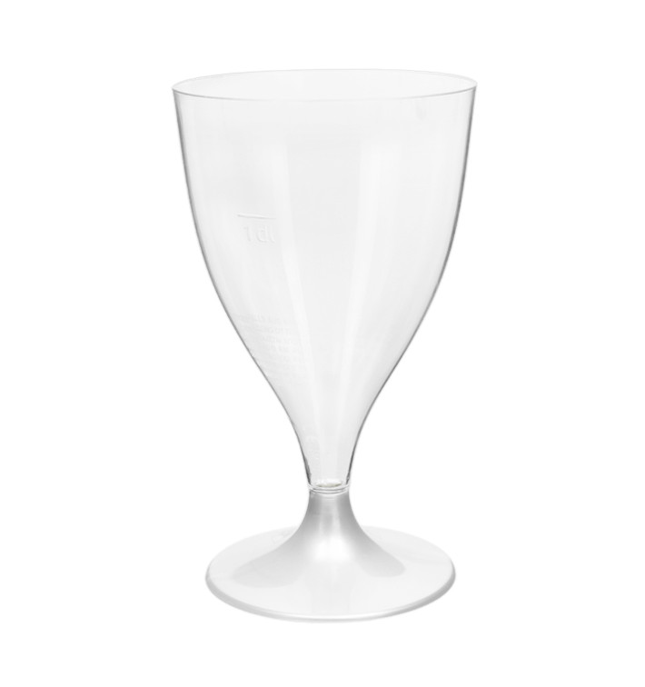 Plastic stamglas wijn wit 200ml 2P (20 stuks) Plastic stamglas wijn wit 200ml 2P (20 stuks)
