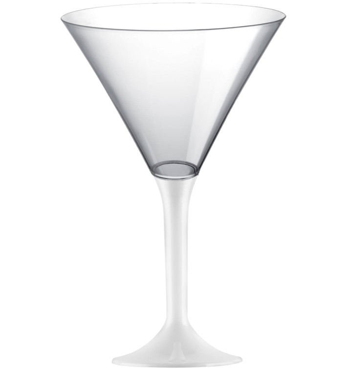 Plastic stamglas Cocktail wit 185ml 2P (200 stuks) Plastic stamglas Cocktail wit 185ml 2P (200 stuks)