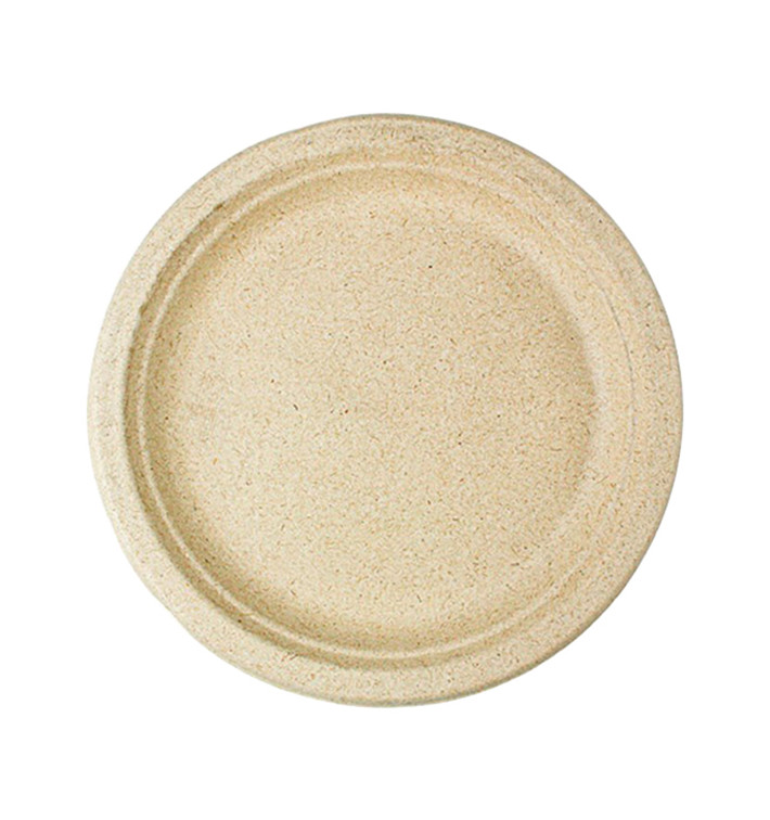 Tarwestro bord Naturel Ø23 cm (800 stuks) Tarwestro bord Naturel Ø23 cm (800 stuks)