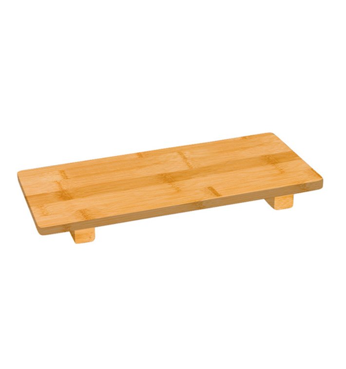 Bamboe sushi dienblad 30x11x2,5cm (1 stuk) Bamboe sushi dienblad 30x11x2,5cm (1 stuk)