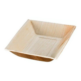 Palm blad dienblad Rechthoekige vorm 17,7x12x3cm (25 stuks) 