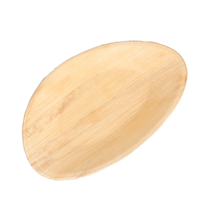Palm blad dienblad Ovaal vormig 26x16x2,5cm (200 stuks) Palm blad dienblad Ovaal vormig 26x16x2,5cm (200 stuks)