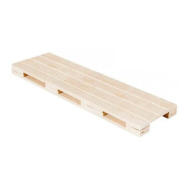 Houten mini Pallet Bediening Platter 40x15x2cm (20 stuks)