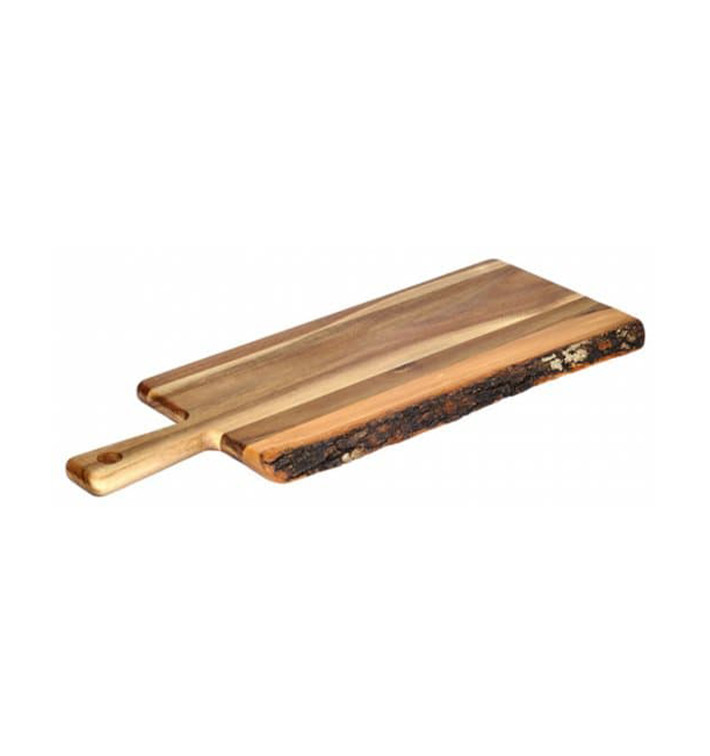 Houten bediening schotel met Hendel 56x20,3x1,9cm (6 stuks) Houten bediening schotel met Hendel 56x20,3x1,9cm (6 stuks)