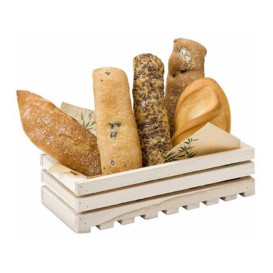 Houten Etalerende Box 21,6x10,2x6cm (30 stuks)