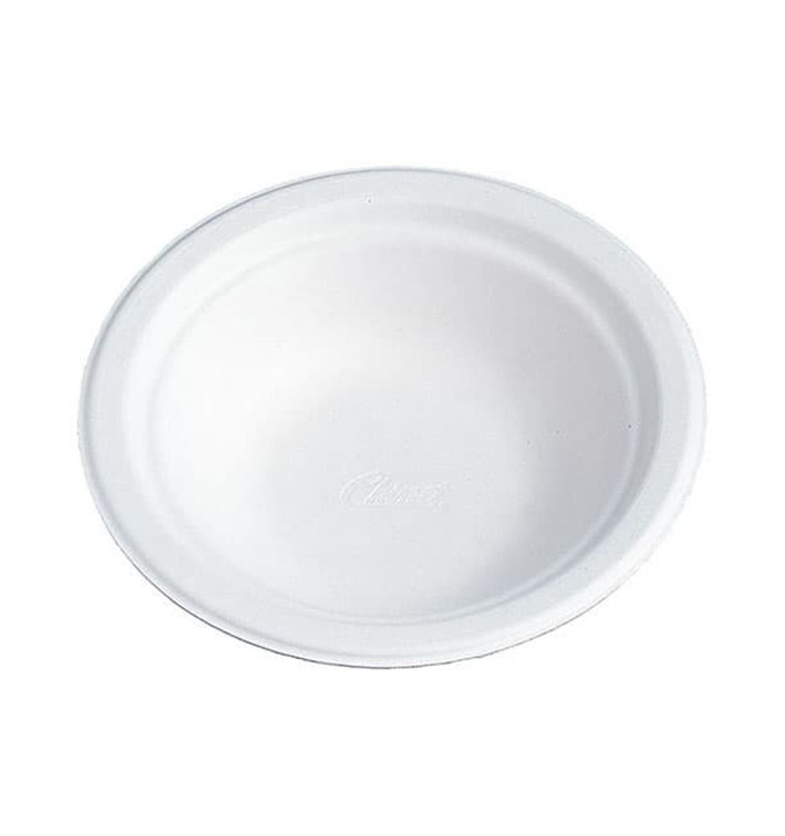Gegoten vezel Kom "Chinet" wit 340ml Ø16cm (1120 stuks) Gegoten vezel Kom "Chinet" wit 340ml Ø16cm (1120 stuks)
