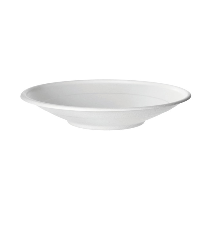 Suikerriet kom Bagasse Noodle wit 470ml (50 stuks) Suikerriet kom Bagasse Noodle wit 470ml (50 stuks)