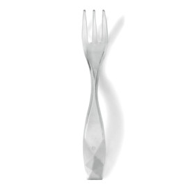 Proeving mini vork "Charme" transparant 10cm (2400 stuks)