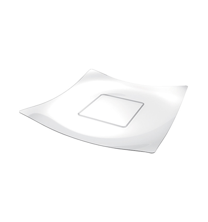 Mini proeving dienblad PS "Sfera" Kristal 13x13cm (288 stuks) Mini proeving dienblad PS "Sfera" Kristal 13x13cm (288 stuks)