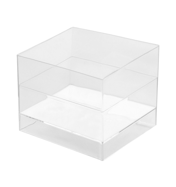 Proeving plastic kom PS "Cube" transparant 60 ml (240 stuks) Proeving plastic kom PS "Cube" transparant 60 ml (240 stuks)
