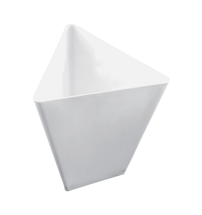 Proeving plastic kom PS Driehoekig wit 70 ml (500 stuks) Proeving plastic kom PS Driehoekig wit 70 ml (500 stuks)