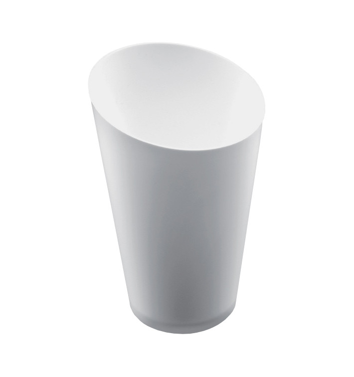 Plastic PS proefbeker Kegel vormig hoog wit 70 ml (25 stuks) Plastic PS proefbeker Kegel vormig hoog wit 70 ml (25 stuks)