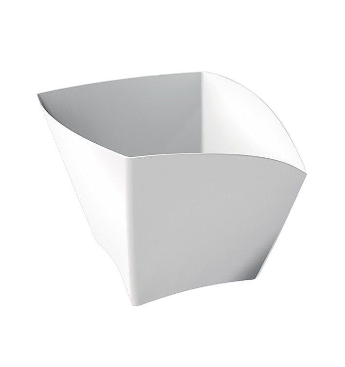 Plastic PS proefbeker Boog vormig wit 90 ml (500 stuks) Plastic PS proefbeker Boog vormig wit 90 ml (500 stuks)