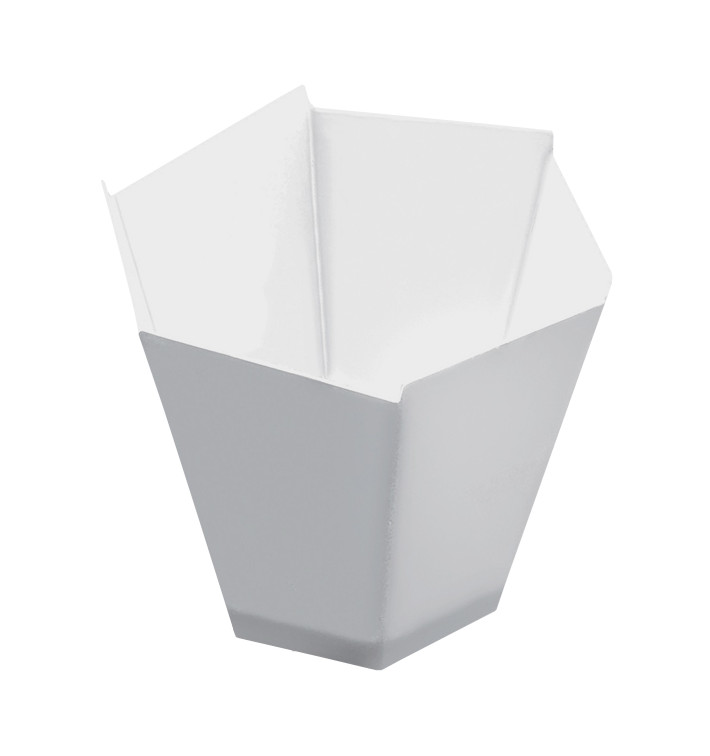 Plastic PS proefbeker "Gardenia" wit 100 ml (500 stuks) Plastic PS proefbeker "Gardenia" wit 100 ml (500 stuks)