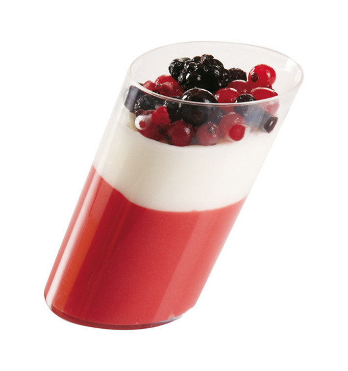 Plastic PS proefbeker "Pisa" transparant 170ml (100 stuks) Plastic PS proefbeker "Pisa" transparant 170ml (100 stuks)