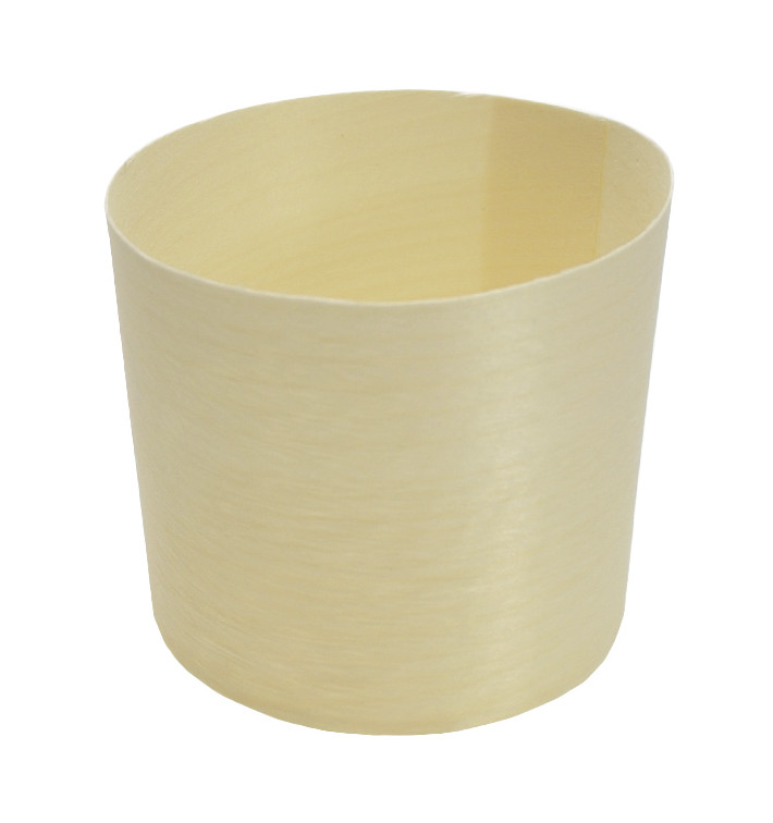 Houten Proeving beker 1 Oz/30ml 6x6cm (1000 stuks) Houten Proeving beker 1 Oz/30ml 6x6cm (1000 stuks)