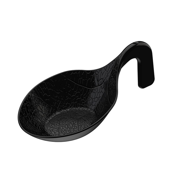 Proeving lepel PS Kristal "Clofofilla" zwart 9,cm (30 stuks) Proeving lepel PS Kristal "Clofofilla" zwart 9,cm (30 stuks)