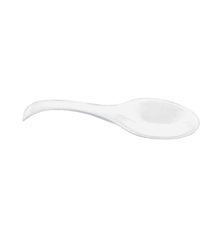 Proeving lepel PS "Single-Dose" wit 12 cm (30 stuks) 