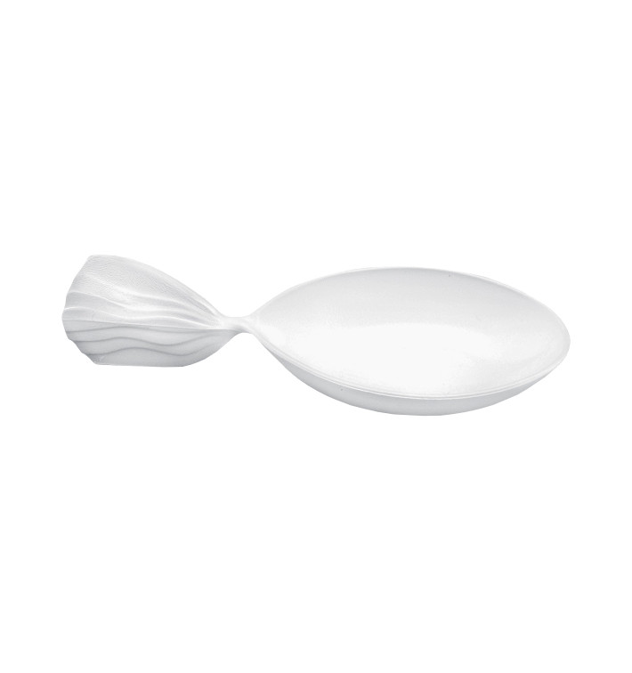 Proeving lepel PS "Fish" wit 12 cm (30 stuks) Proeving lepel PS "Fish" wit 12 cm (30 stuks)
