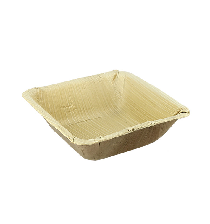 Palm blad kom 12x12x3cm (10 stuks) Palm blad kom 12x12x3cm (10 stuks)