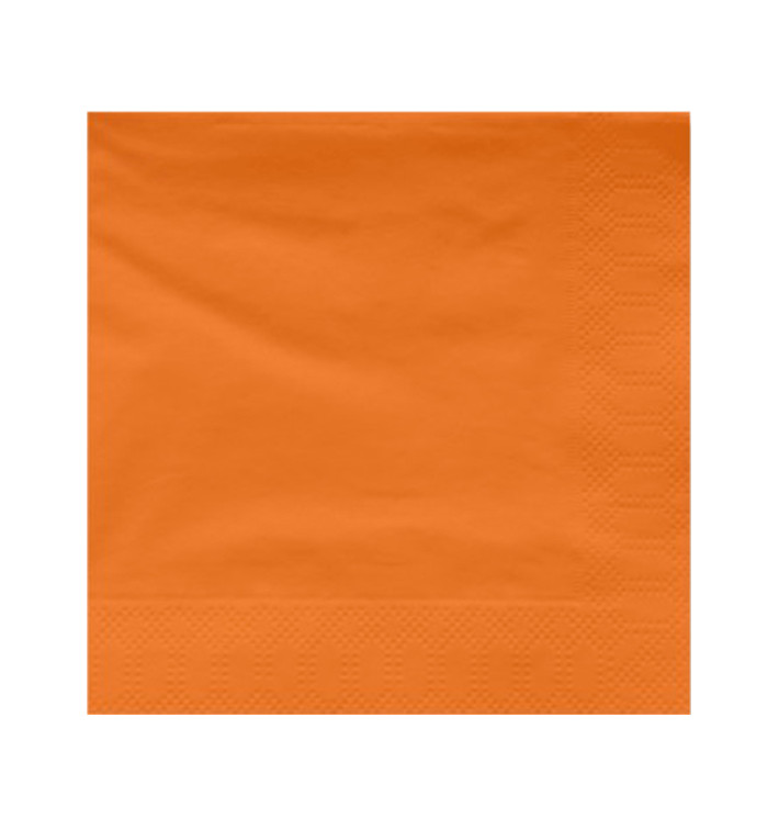 Papieren servet terracotta rand 20x20cm 2C (100 stuks) Papieren servet terracotta rand 20x20cm 2C (100 stuks)
