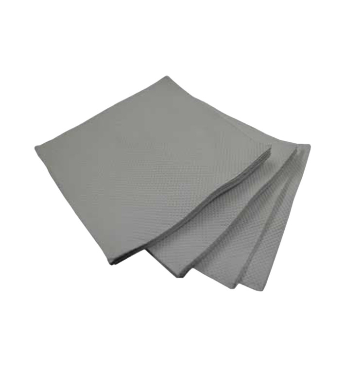 Papieren servet Micropunt grijs 20x20cm 2C (2.400 stuks) Papieren servet Micropunt grijs 20x20cm 2C (2.400 stuks)