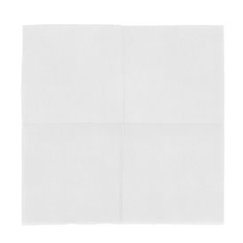 Papieren servet wit 25x25cm 2C (100 stuks)