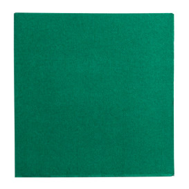 Papieren servet groen 25x25cm (1400 stuks) 