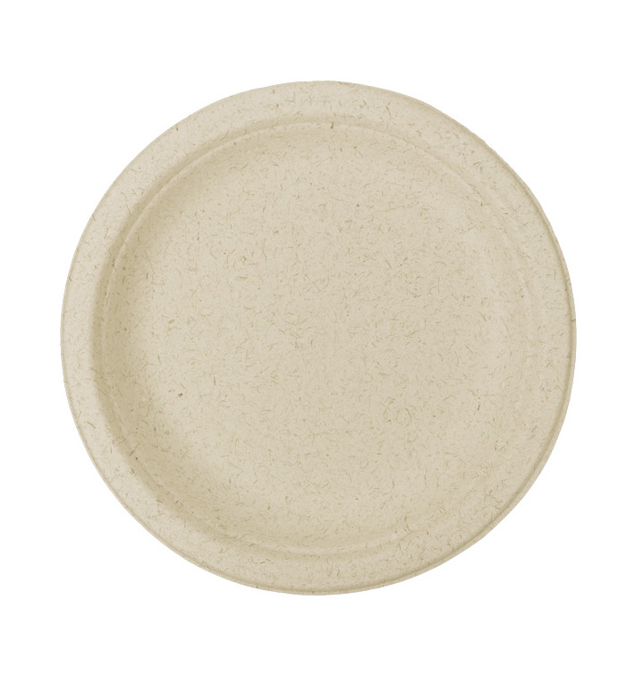 Tarwestro bord Naturel Ø18 cm (50 stuks) Tarwestro bord Naturel Ø18 cm (50 stuks)