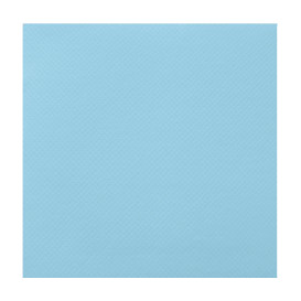 Papieren servet lichtblauw 25x2cm (50 stuks) 