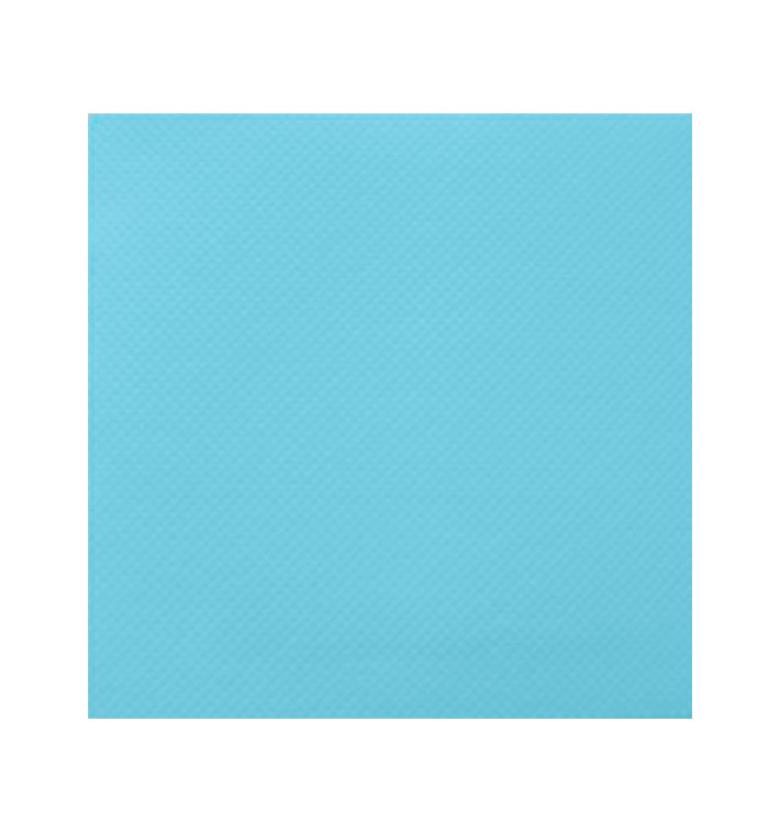 Papieren servet turkoois 25x2cm (50 stuks) Papieren servet turkoois 25x2cm (50 stuks)
