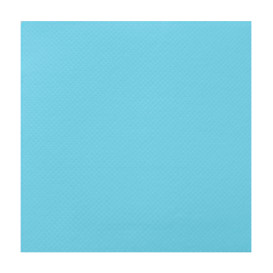 Papieren servet turkoois 25x25cm (1400 stuks) 