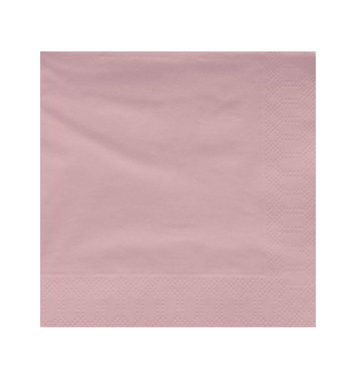 Papieren servet zalm rand 2 laags 30x30cm (4500 stuks) Papieren servet zalm rand 2 laags 30x30cm (4500 stuks)