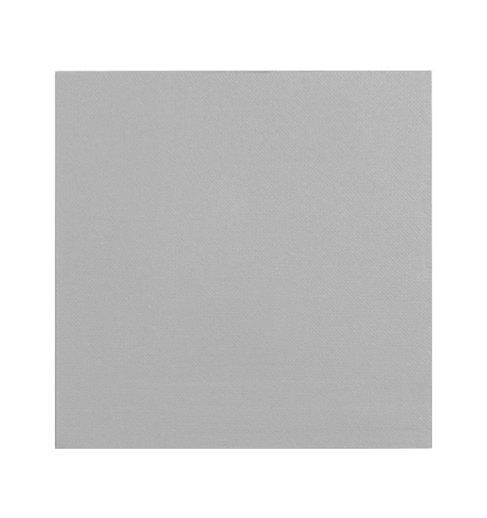 Papieren servet dubbel punt grijs 2C 33x33cm (50 stuks) Papieren servet dubbel punt grijs 2C 33x33cm (50 stuks)