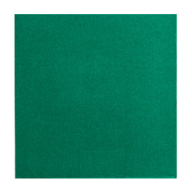 Papieren servet dubbel punt groen 2C 33x33cm (1350 stuks)