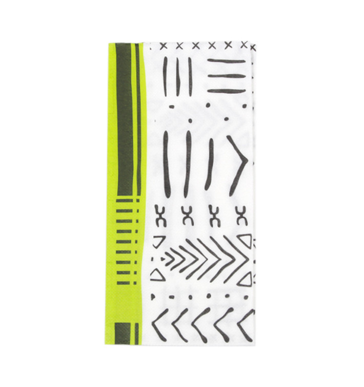 Papieren servet dubbel punt "Wit Stammen" 1/8 40x40cm (30 stuks) Papieren servet dubbel punt "Wit Stammen" 1/8 40x40cm (30 stuks)