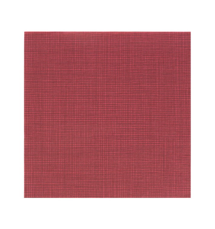 Papieren Servet Dubbel Punt 40x40cm "Between Lines" Bordeaux (50 stuks) 