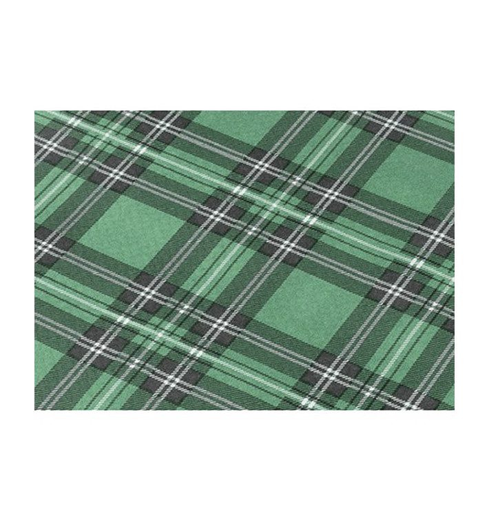 Voorgesneden papieren tafelkleed "Edinburgh" 37g 1x1m (400 stuks) Voorgesneden papieren tafelkleed "Edinburgh" 37g 1x1m (400 stuks)