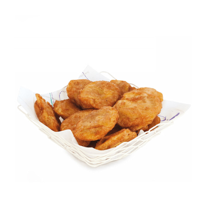 Containers Vierkant crème 22x22x6,5cm (6 stuks) Containers Vierkant crème 22x22x6,5cm (6 stuks)