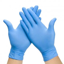 Nitril handschoenenen blauw...