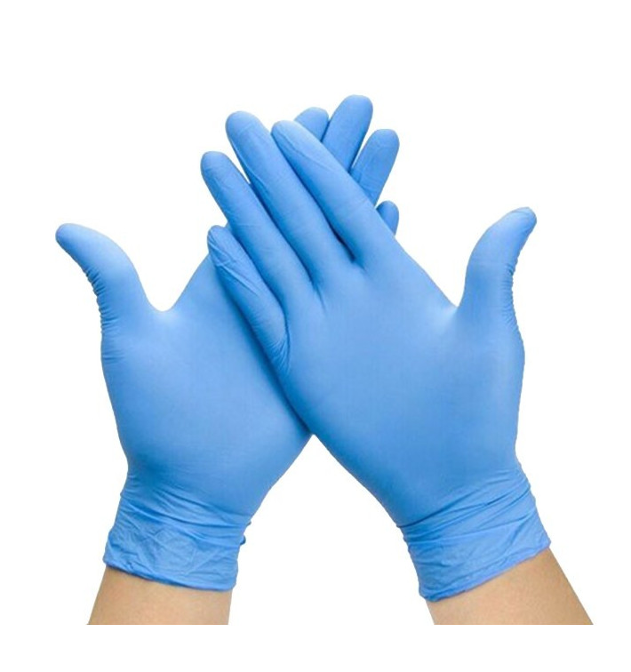 Nitril handschoenenen blauw maat L AQL 1.5 (1.000 stuks) Nitril handschoenenen blauw maat L AQL 1.5 (1.000 stuks)