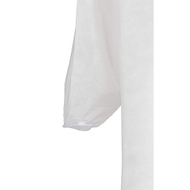 Wegwerp-laboratoriumjas TST PP Velcro wit 3XL 35gr (1 stuk) 