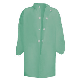 Wegwerp-laboratoriumjas TST PP Velcro Groen XL 35gr (50 stuks)