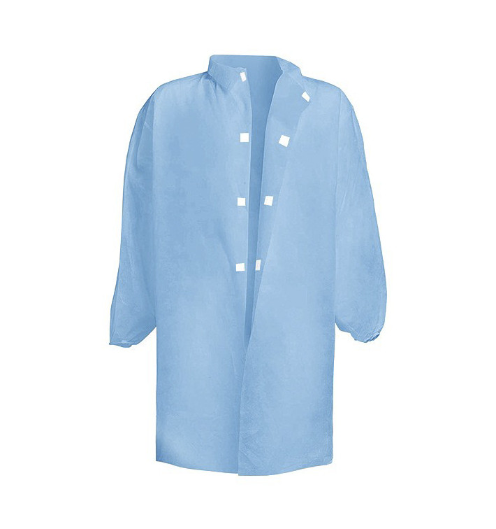 Industriejurk TST PP met klittenband zonder zak Blauw XL 35gr (1 stuk) Industriejurk TST PP met klittenband zonder zak Blauw XL 35gr (1 stuk)