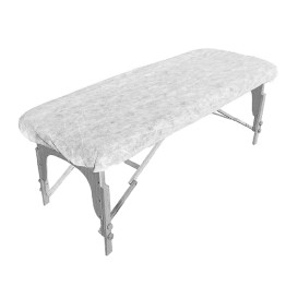 Wegwerp plastic laken Aanpasbaar PP "TST" Plastic coated 95x220cm (1 stuk)