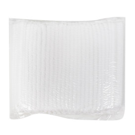 Wegwerp haarnetje PP wit 2 rubber Ø53cm (1.000 stuks)