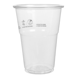Plastic PP beker transparant 300 ml (100 stuks)